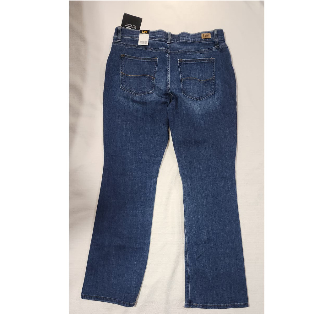 lee regular fit bootcut mid rise 16 medium W34x40L women's - Picture 2 of 11